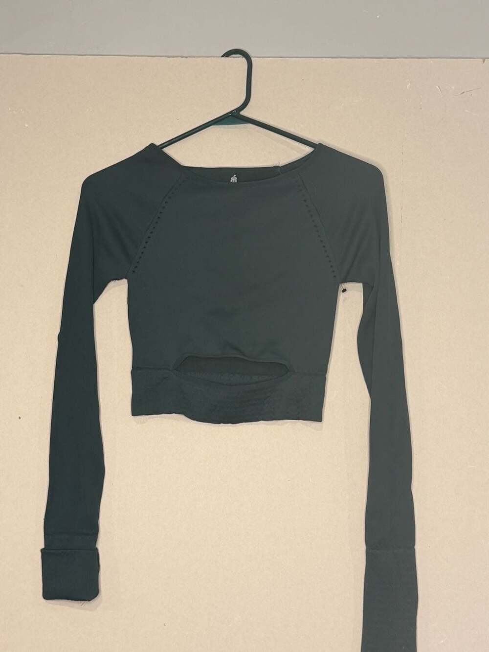 Free People Movement Good Karma Long Sleeve Crop Top